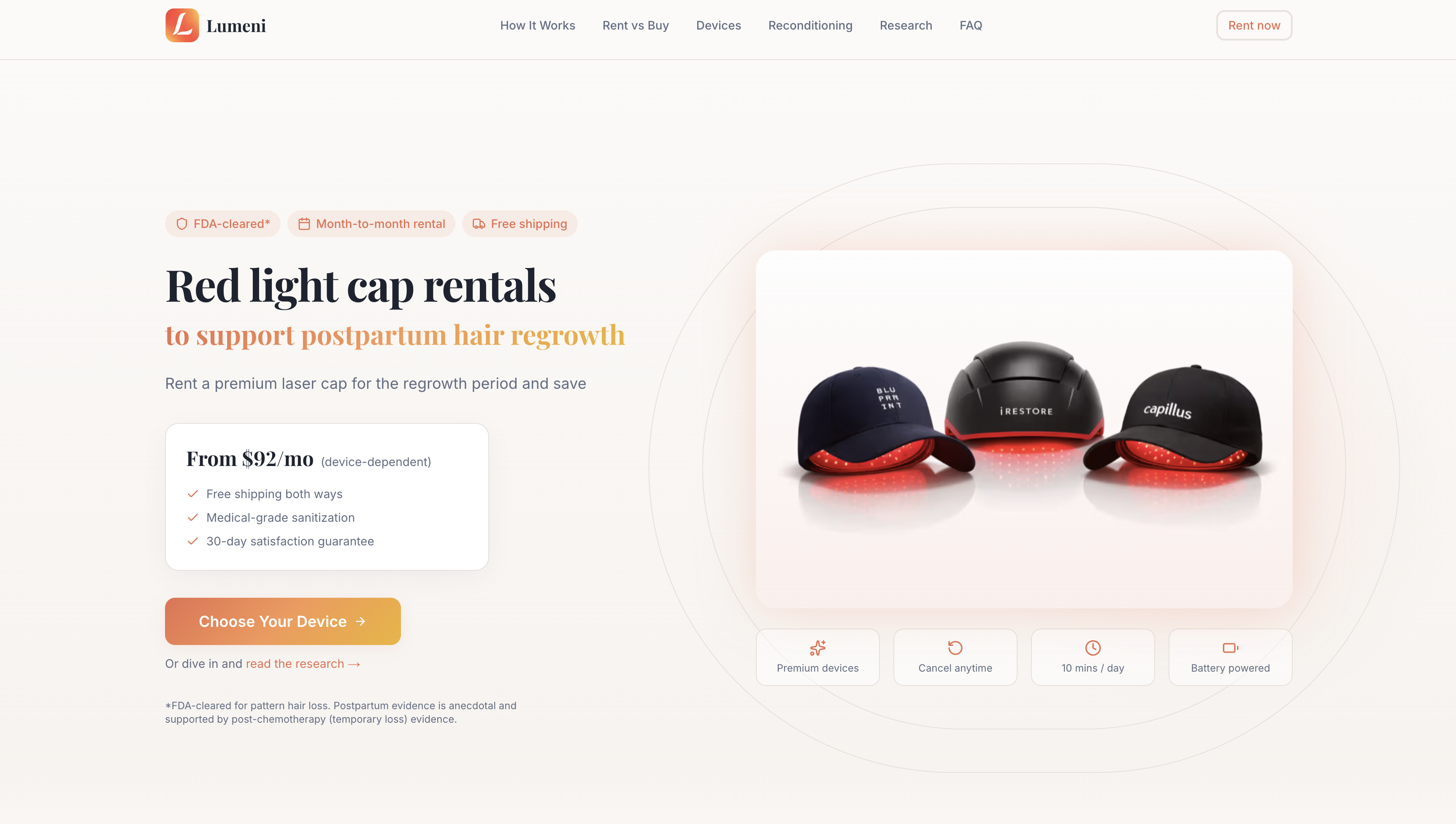 Lumeni product